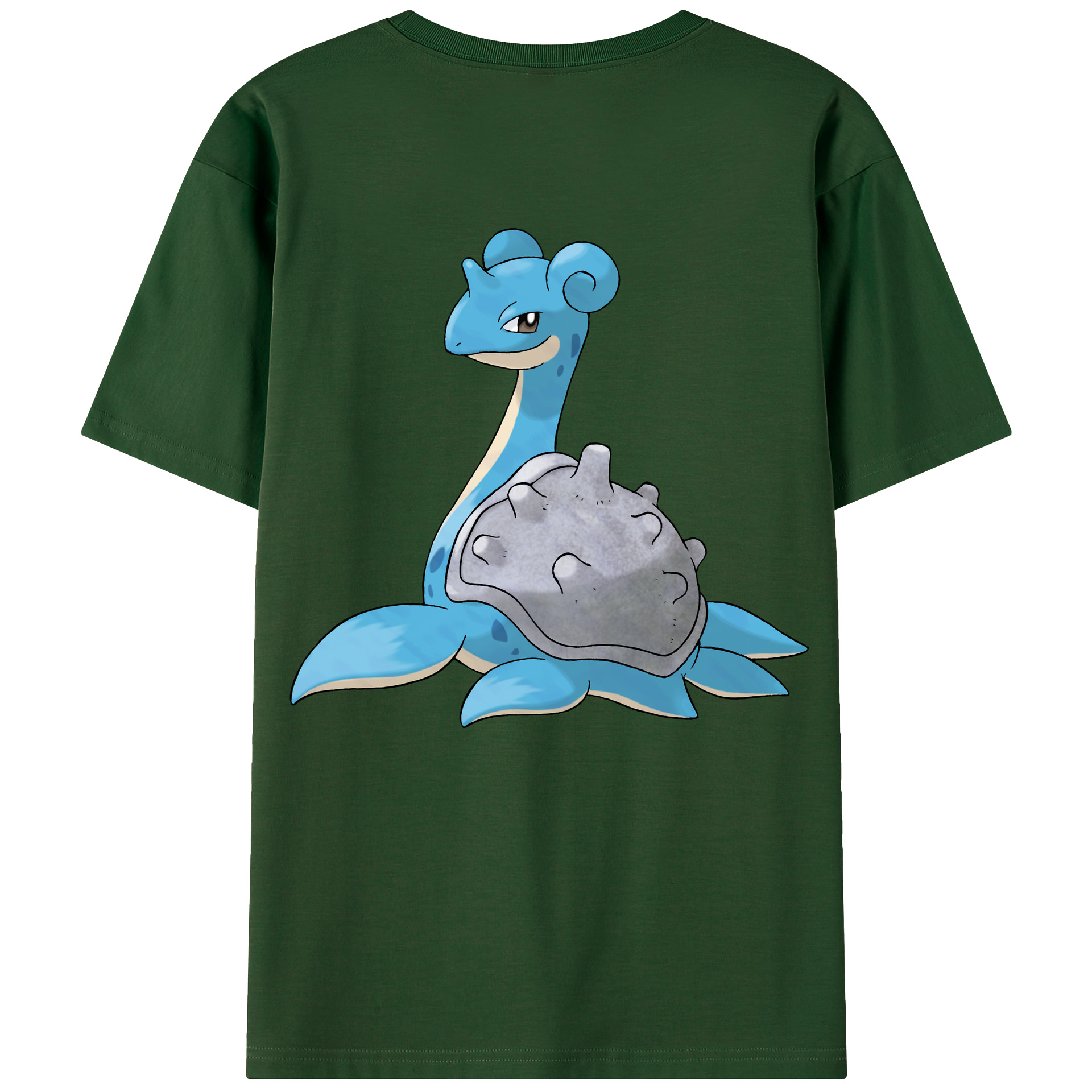 （画像用） ポケットモンスター Pokémon 綿100％半袖Tシャツ（背面プリント）
